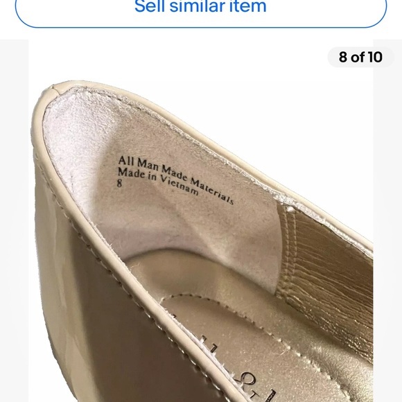 Kate and Kelly womens shoes size 8 in Beige, Small Nicks‎ On Heels As Shown - Picture 6 of 8